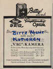  BRAUNSCHWEIG, Reklama 1927, Voigtländer & Sohn AG VAG Kamera Voigtländer Optyka