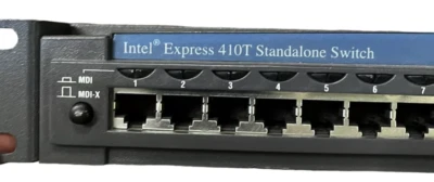 Conmutador independiente Intel ES410T24 Express 410T 24 puertos 10/100 Foto 1 de 4