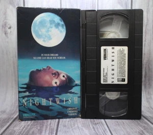 RAR Nightwish VHS Kassette 1988 Vidmark UNCUT VERSION Horror Sci Fi Kult Klassiker - Bild 1 von 4