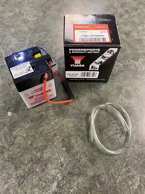 Batería OEM HONDA (6N4C-1B) CT70 Trail 70 XL70 75 80 100 XL125 31500-098-506AH Foto 1 de 4