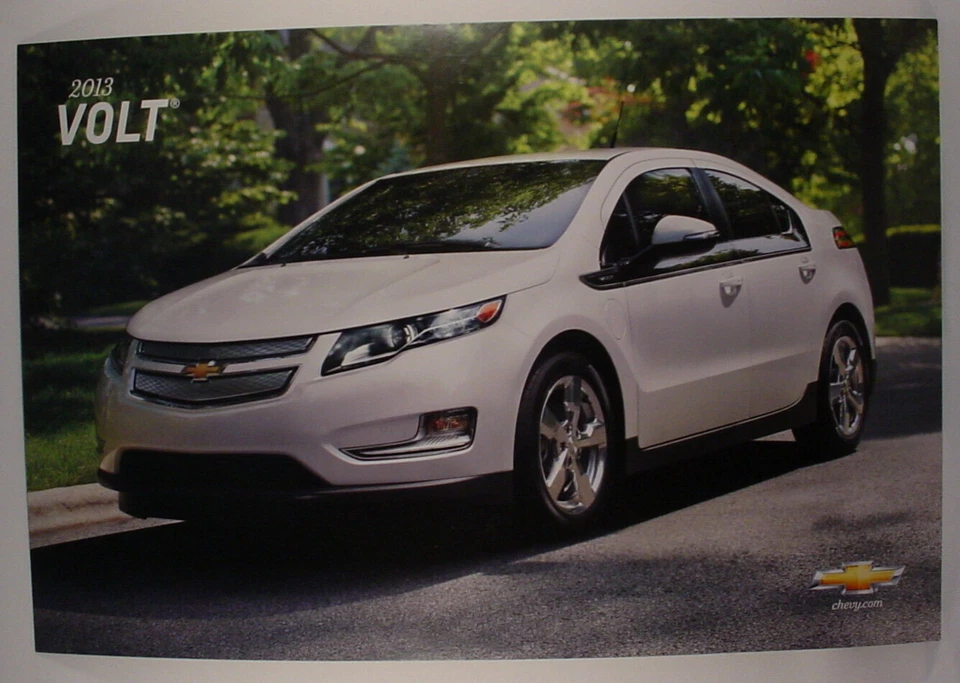 2013 Chevrolet Volt Dealership Showroom Poster / Sign - Original - Image 1 of 1