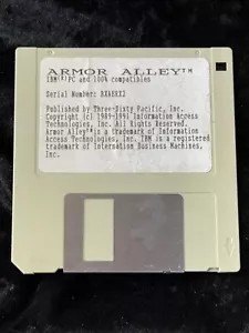 Armor Alley for IBM Computer Game 3.5 Media - Picture 1 of 1
