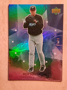 Roy Halladay 2006 Upper Deck Future Stars Blue Card #73/99 Toronto Blue Jays