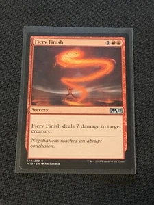 Magic the Gathering 2019 Fiery Finish - Imagen 1 de 2