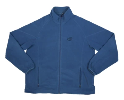 North End Men Blue Long Sleeve Intel Branded Drawstring Full Zip Fleece Jacket L - Image 1 of 4