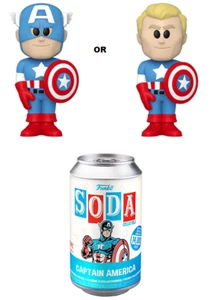 FUNKO SODA MARVEL: CAPTAIN AMERICA - SEALED - 1/6 CHANCE OF CHASE - 54960 - Picture 1 of 1