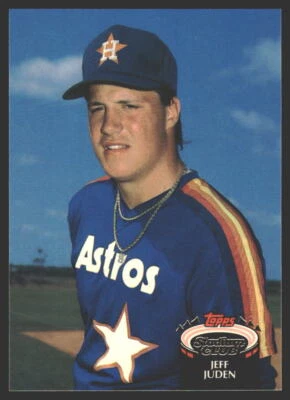Jeff Juden #479b 1992 Stadium Club Houston Astros - Image 1 of 2