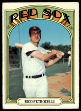 1972 Topps Rico Petrocelli  VG+ Boston Red Sox #30