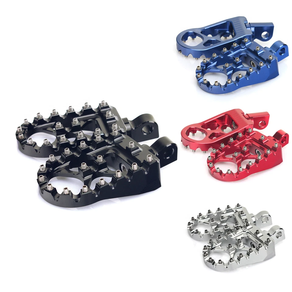 MX Chopper Foot Pegs For Harley Dyna Super Glide Street Bob Low Rider FXR FXDWG Foto 1 de 1