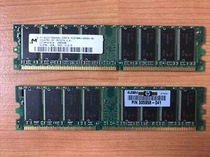 RAM DDR 333 PC2700U 512MB - Photo 1/1
