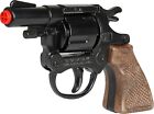 Gonher 357 Colt Detective Style 8-Shot Toy Cap Gun - Black Made in Spain