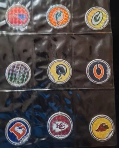 30 - SPORTSCAPS NFL Vintage Pogs / Milk Caps - Picture 1 of 4