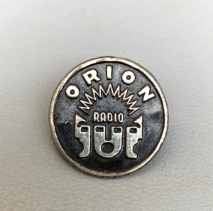 ORION Vintage Aluminium Radio Emblem