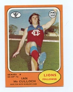 1973 B Scanlens (54) Ian McCULLOCH Fitzroy - Picture 1 of 2