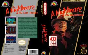 A Nightmare on Elm Street NES Case Box + Cover Art Work Only (No Game) - Picture 1 of 11