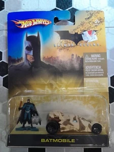 Hot Wheels Batman Begins Batmobile Camouflage with Figure Diecast New - Picture 1 of 2