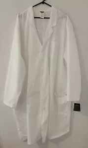 Dickies EDS Professional Whites 40" Unisex Lab Coat - 83403 Size 4XL - Picture 1 of 2