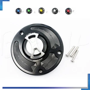 Cubierta de tapa de tanque de combustible de gasolina sin llave para Kawasaki ZX10R Ninja 1000 Versys 650 ER-6N - Imagen 1 de 14