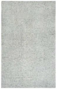 3x5 Rizzy Rugs Gray Solid Single Color Wool Door Mat TAL104 - Aprx 3' x 5' - Picture 1 of 2