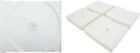 (25) CD Trays - SOLID WHITE Replacement Inserts for Jewel Boxes Cases #CDIR80SW