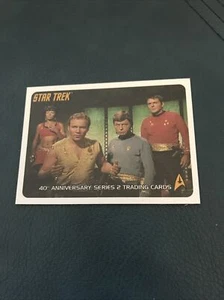 2008 Rittenhouse Star Trek 40th Anniversary Series 2 promo card P4 - Picture 1 of 2