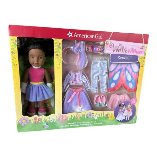 American Girl Wellie Wishers Kendall Doll Fairy Tale Dress Up Set Brand New