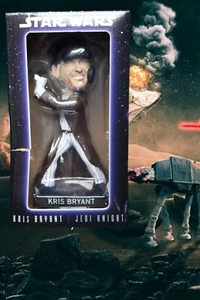 Kris Bryant Colorado Rockies Star Wars Bobblehead caja dañada - Imagen 1 de 8