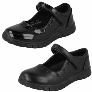 Ragazze Spot On Scarpe per la Scuola - Picture 1 of 19