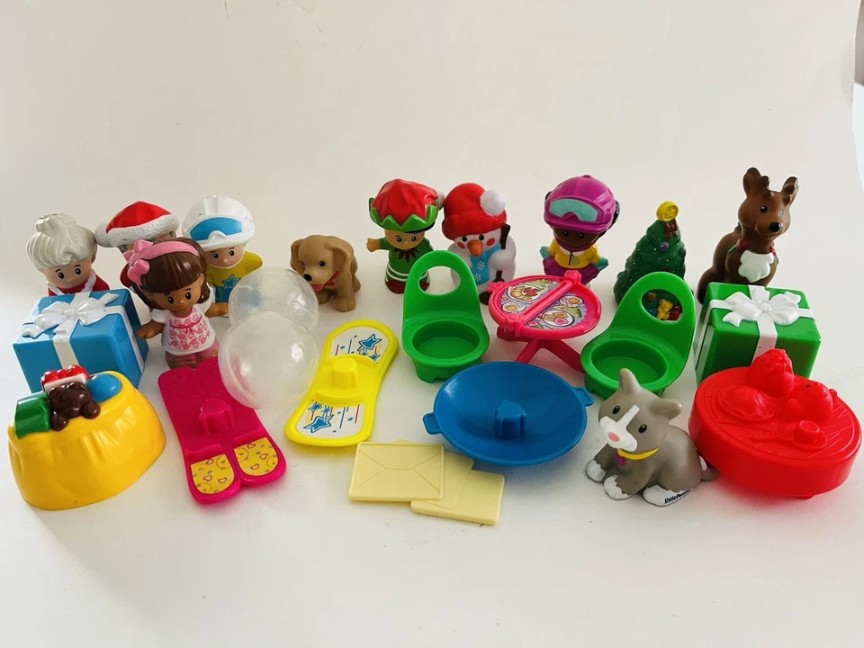 Calendario de Adviento Fisher Price Little People 24 piezas cuenta regresiva para Navidad 2021 Foto 1 de 1