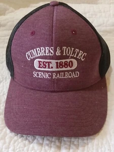 Snapback Cap Scenic Railroad Cumbres & Totecc Mesh Triangle Sport Headwear - Picture 1 of 5