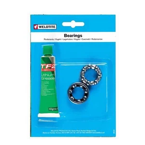 Weldtite 5/32" Caged Bike Ball Bearings With 5g Grease For Headset - Picture 1 of 8