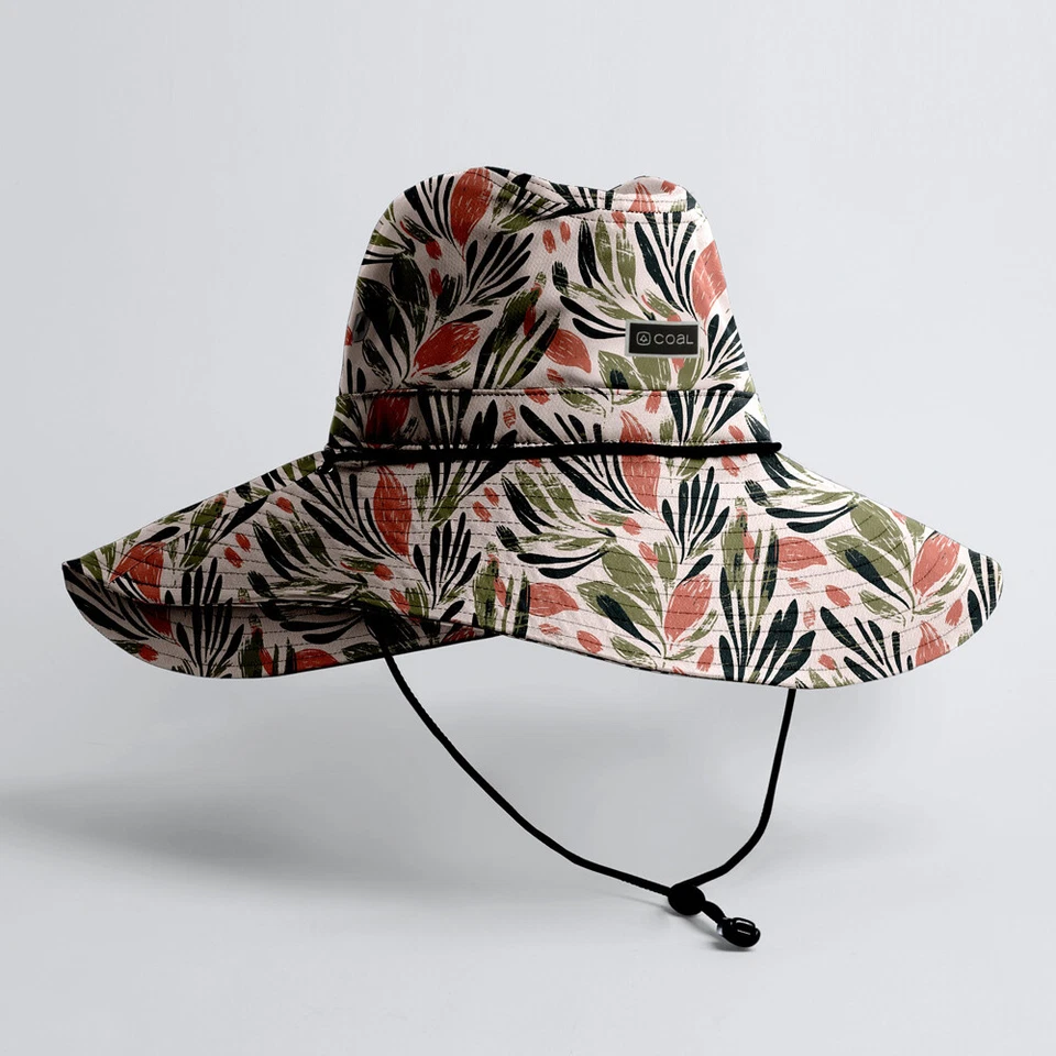 COAL HEADWEAR The Stillwater 水桶帽 - M - 手工花卉卡其色 — 第 1/1 张图片