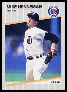 1989 Fleer #134 Mike Henneman - Picture 1 of 2
