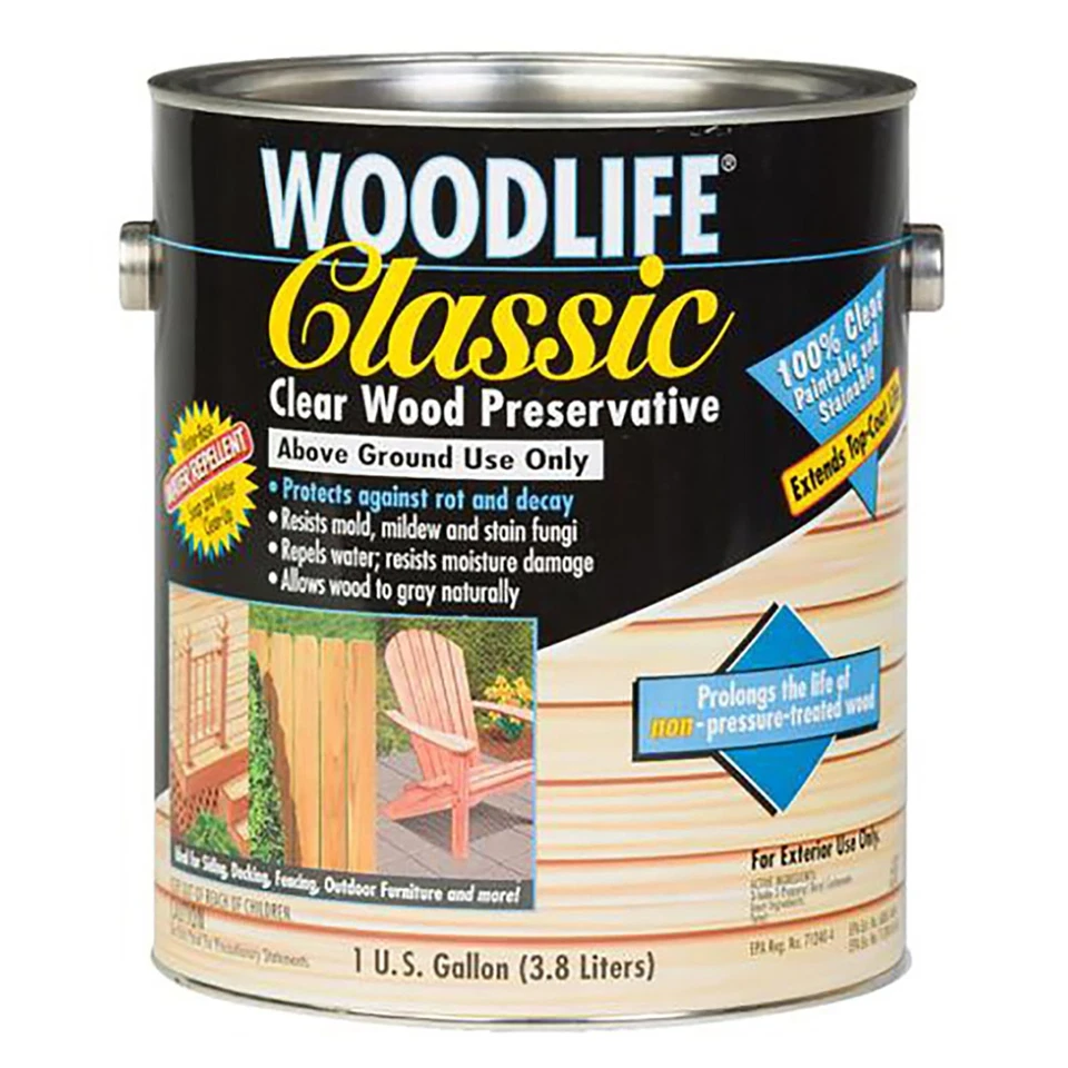 Wolman 903 Woodlife Classic conservador de madera transparente gal Foto 1 de 1