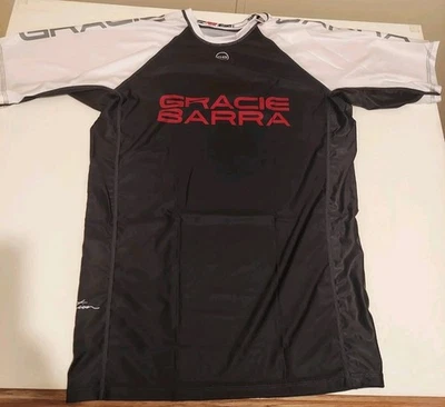 Gracie Barra Rashguard Grappling Spandex Equipo de Compresión Ed MMA Jiu Jitsu 3XL Foto 1 de 4
