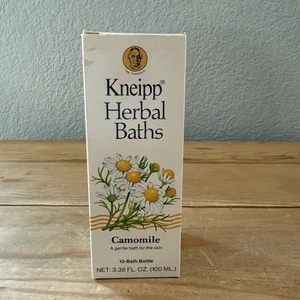 Kneipp Camomile Herbal Bath Bottle, A Gentle Bath For Gentle Skin, 3.38 fl. oz. - Picture 1 of 6