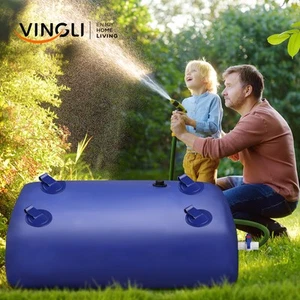 Foldable Bladder Emergency Water Bladder Tanks Water Storage Tank Portable Bag - Picture 1 of 8