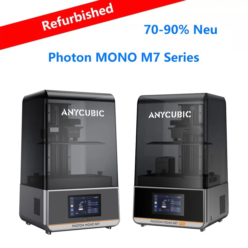🔥70%-90% Refurbished🔥ANYCUBIC Photon Mono M7 Pro/MONO M7 LCD Resin 3D Printer - Image 1 of 1
