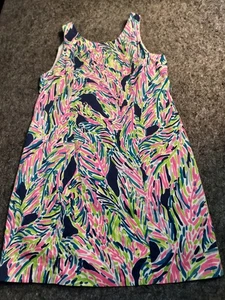 LILLY PULITZER Damen ärmelloses Etuikleid verziert Blumen Sommerkleid 14 - Bild 1 von 8