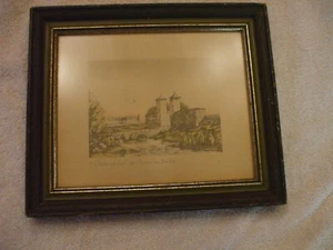 VINTAGE PRINT CITY GATES AND FORT SAINT AUGUSTINE FLORIDA - Picture 1 of 6