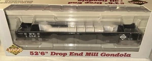 Proto 2000 HO 920-54078 Erie 10524 Duct Work 52’6” Drop End Gondola Car! - Picture 1 of 3