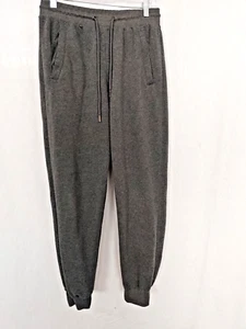 Galaxy Men's Sweatpants Joggers Elastic Waist w/ Drawstring Gray Size M #16112 - Picture 1 of 3