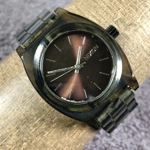 Nixon The Medium Time Teller Womens Formal 31mm Quartz Analog Watch 6 1/4" - Picture 1 of 12