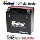 BATTERIA MOTO SCOOTER UNIBAT CBTX14-BS YTX14 BS PIAGGIO Vespa GTS Super 300 08-1