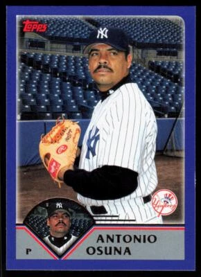 2003 Topps 374 Antonio Osuna New York Yankees - Image 1 of 2
