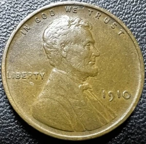 1910 Lincoln Wheat Cent/#102 - Picture 1 of 2