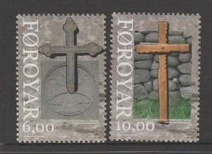 FAROE ISLANDS 2008 Ancient Crosses Set of 2 MNH $3.20 - Bild 1 von 1