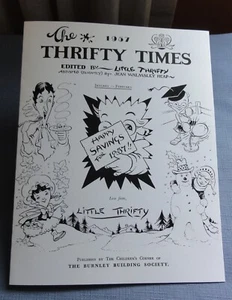 THRIFTY TIMES 1957 Burnley Building Society Jean W Heap Pendelfin - Picture 1 of 3