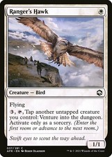RANGER'S HAWK x4 ~mtg NM-M Adventures in The Forgotten Realms Common