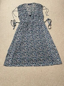 MEXX abito floreale senza maniche a matita taglia UK 10 (MX3360) - Foto 1 di 7